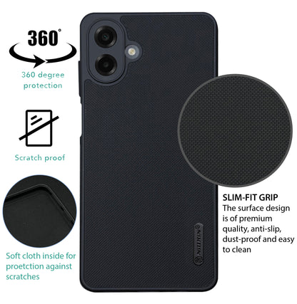 NIUKIN Super Frosted Dotted Case for Samsung A07 4G