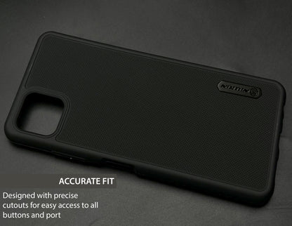 NIUKIN Super Frosted Dotted Case for Samsung A22 5G