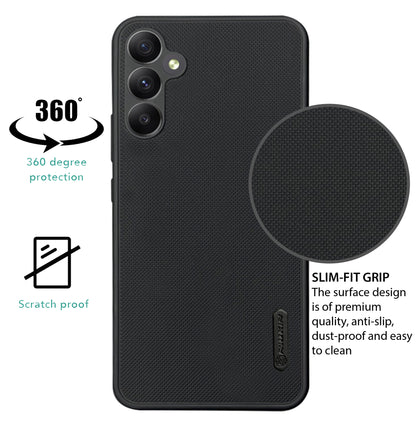 NIUKIN Super Frosted Dotted Case for Samsung A34 5G
