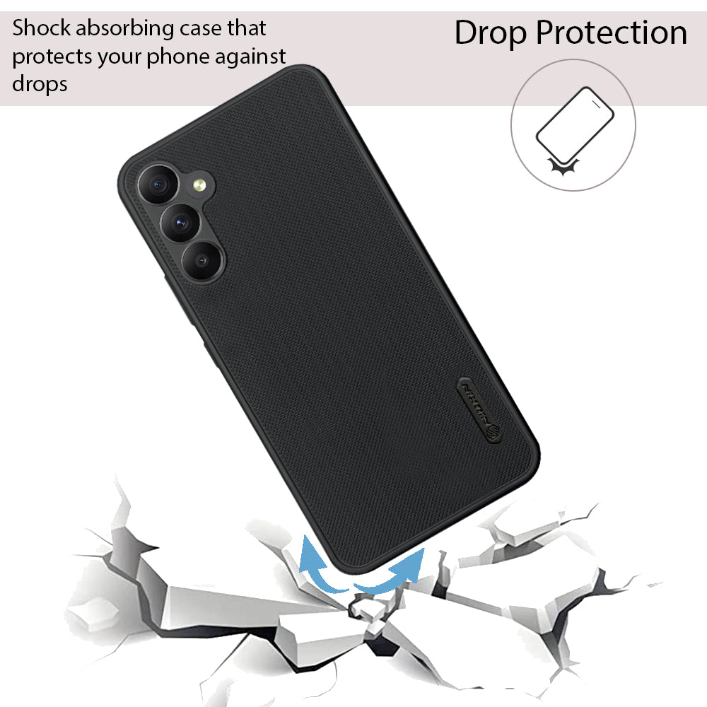 NIUKIN Super Frosted Dotted Case for Samsung A34 5G