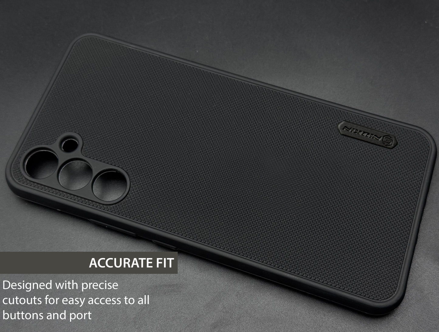 NIUKIN Super Frosted Dotted Case for Samsung A34 5G