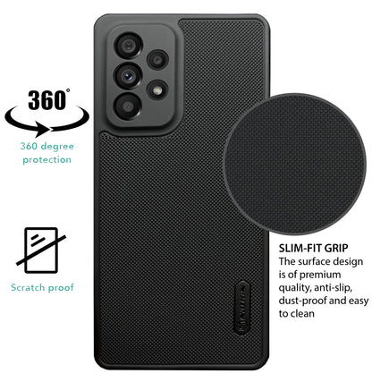 NIUKIN Super Frosted Dotted Case for Samsung A53 5G