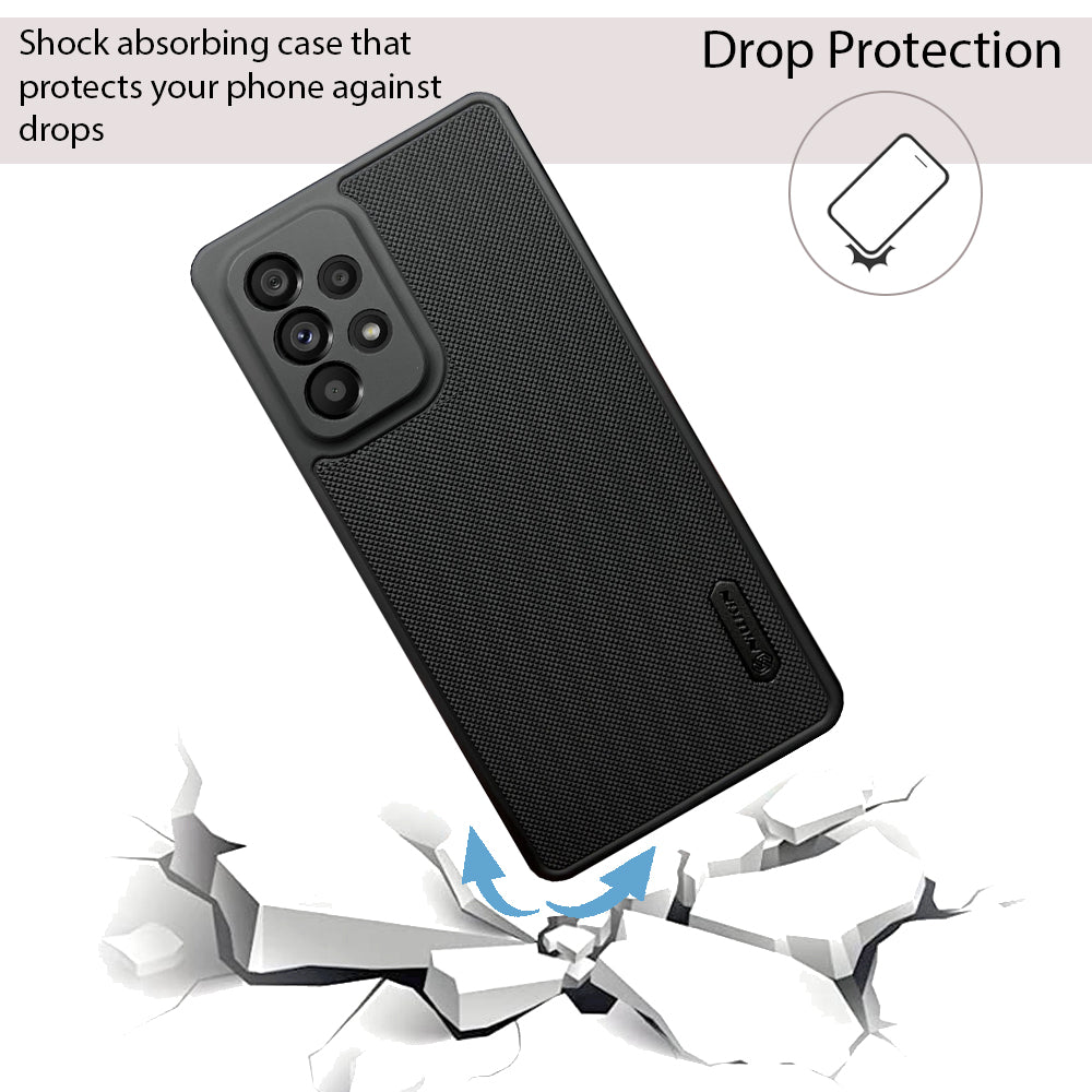 NIUKIN Super Frosted Dotted Case for Samsung A53 5G
