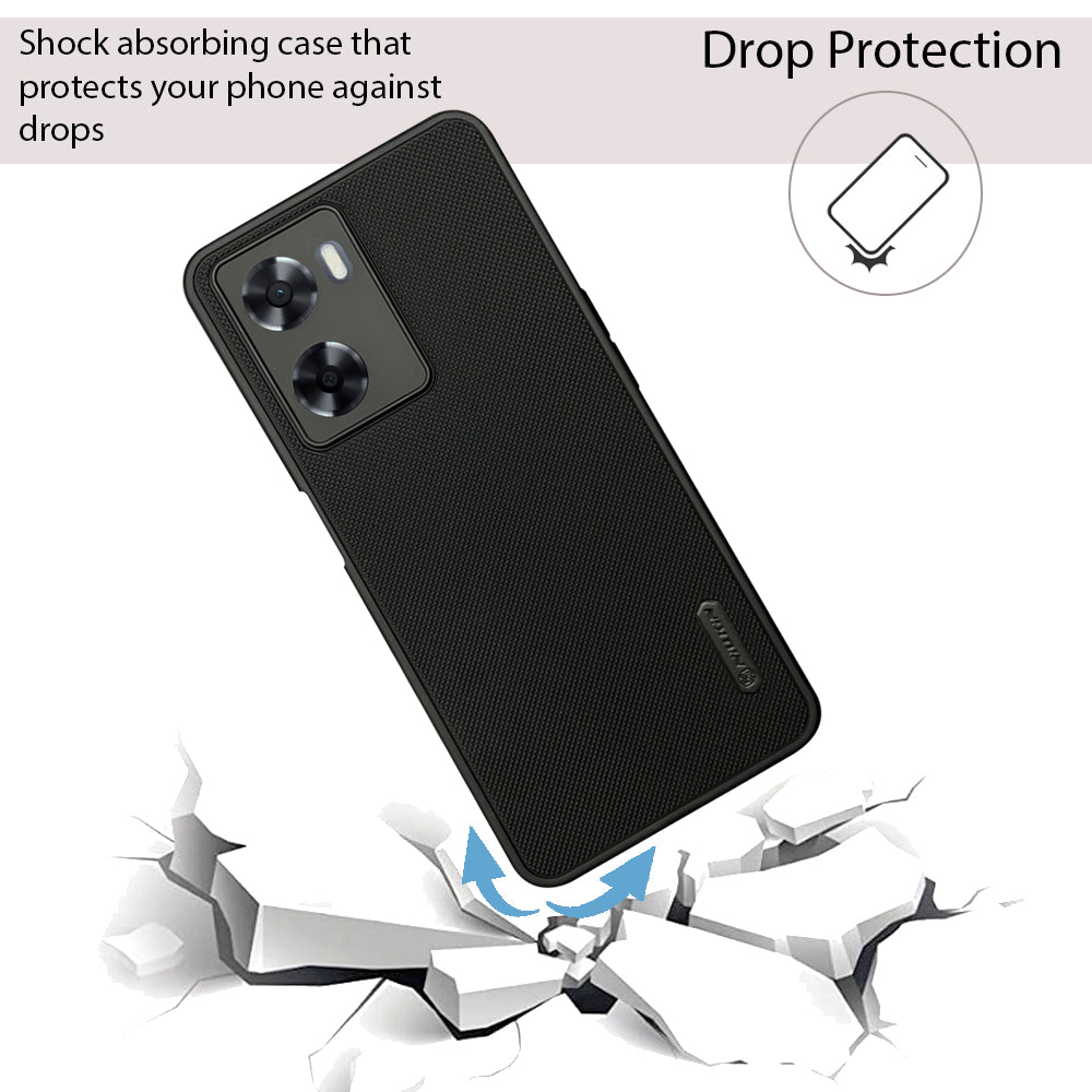 NIUKIN Super Frosted Dotted Case for Oppo A77