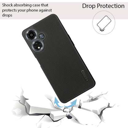 NIUKIN Super Frosted Dotted Case for Oppo A59 5G