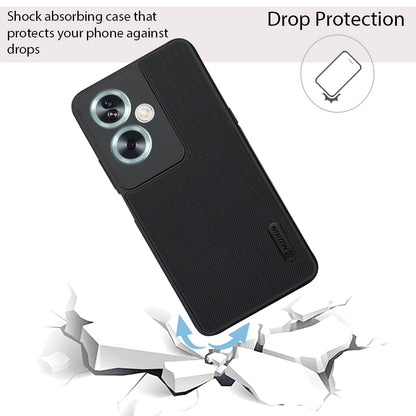 NIUKIN Super Frosted Dotted Case for Oppo A79 5G