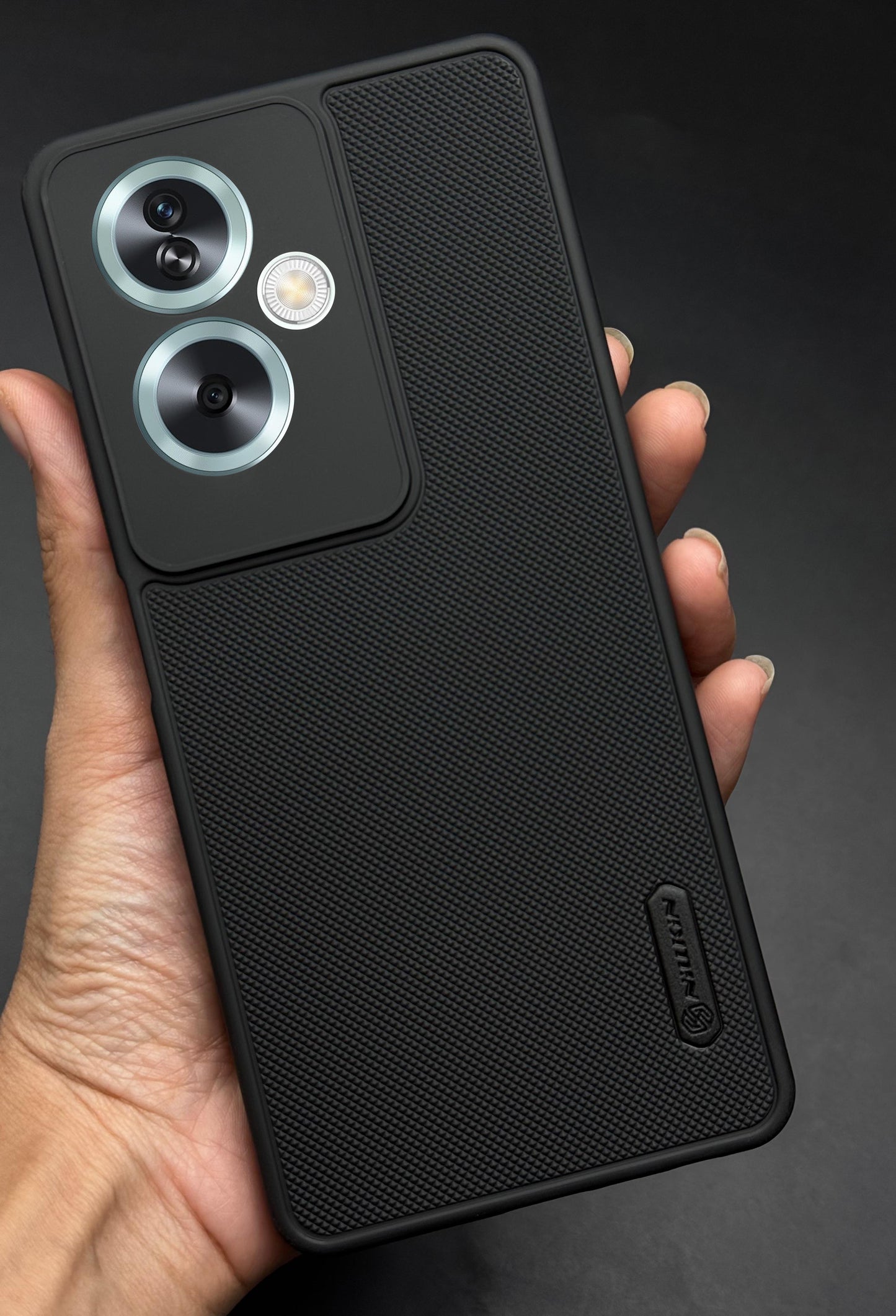 NIUKIN Super Frosted Dotted Case for Oppo A79 5G