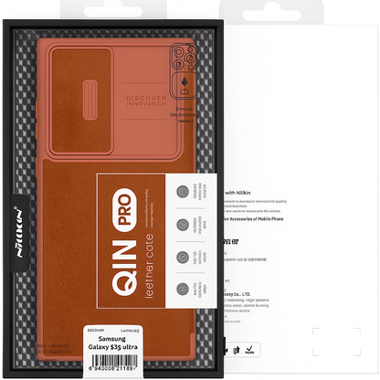Nillkin Leather Flip Case for Samsung Galaxy S25 Edge