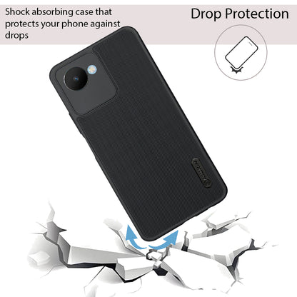NIUKIN Super Frosted Dotted Case for Realme C30