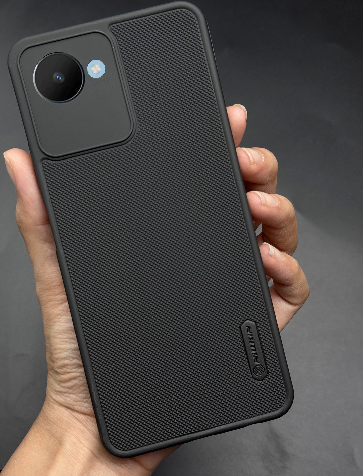 NIUKIN Super Frosted Dotted Case for Realme C30