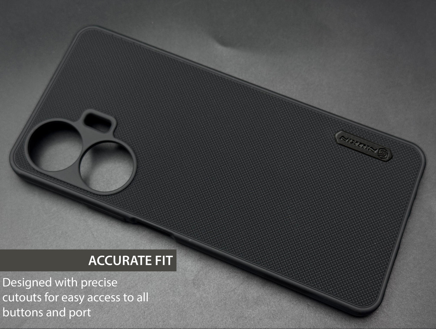 NIUKIN Super Frosted Dotted Case for Realme C55