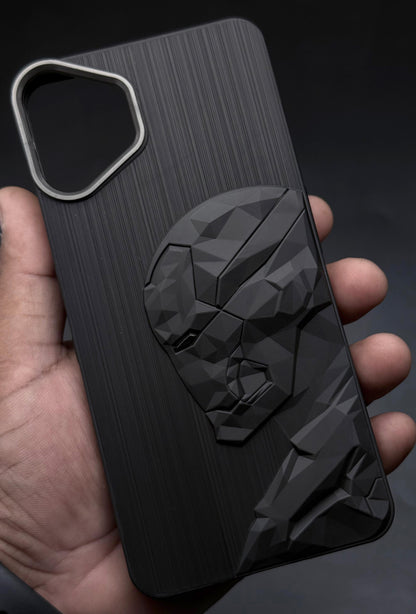 IR Superhero Side Face Prism Case with Metallic Camera Ring for CMF by Nothing Phone 2 Pro