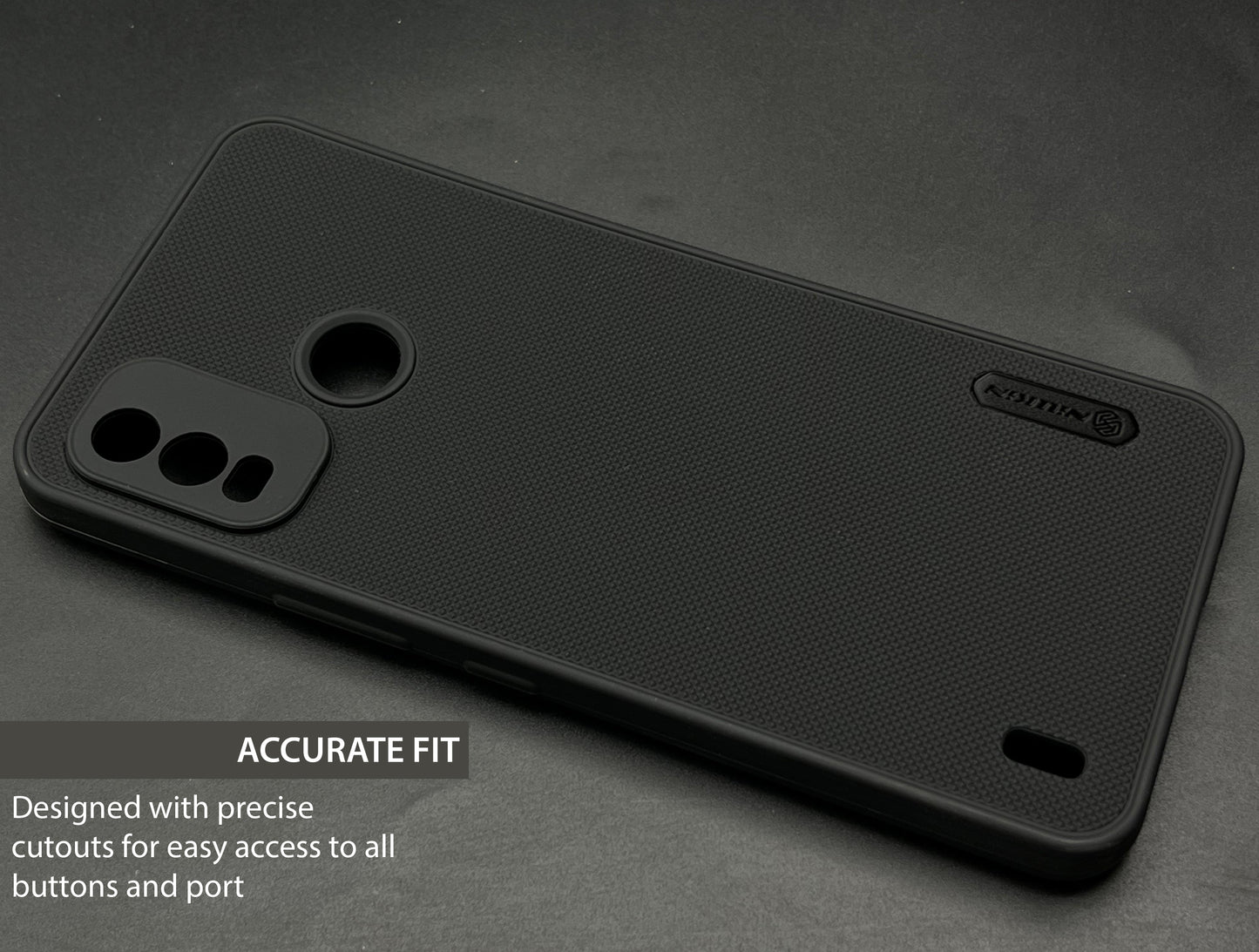 NIUKIN Super Frosted Dotted Case for Nokia G11 Plus