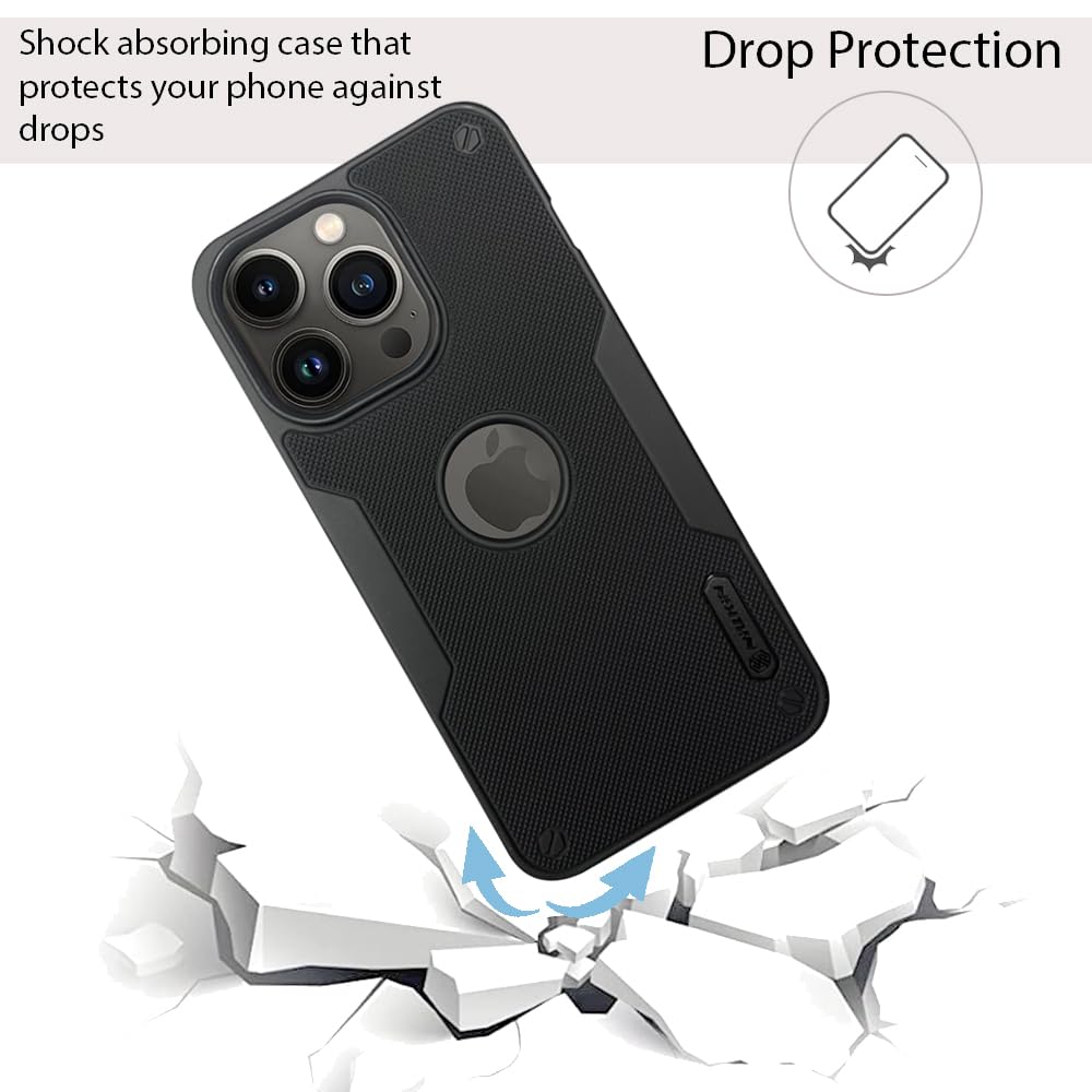 NIUKIN Super Frosted Pro Shield Dotted Case for iPhone 13 Pro