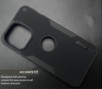 NIUKIN Super Frosted Pro Shield Dotted Case for iPhone 13 Pro