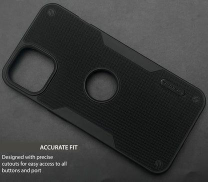 NIUKIN Super Frosted Pro Shield Dotted Case for iPhone 14