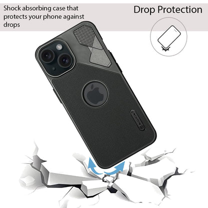 NIUKIN Fancy Super Frosted Dotted Case with Camera Ring for iPhone 13
