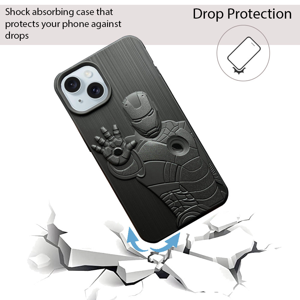 IR Superhero Action Case for iPhone 15