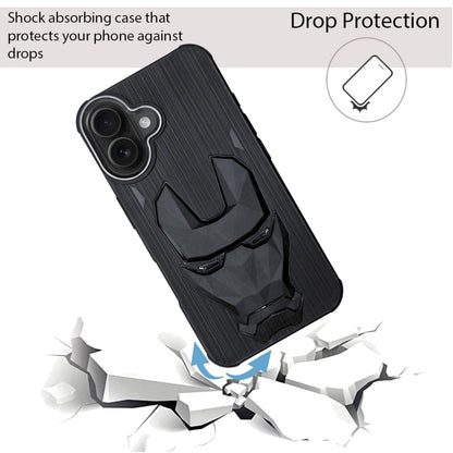 IR Mask Case with Camera Ring for iPhone 16