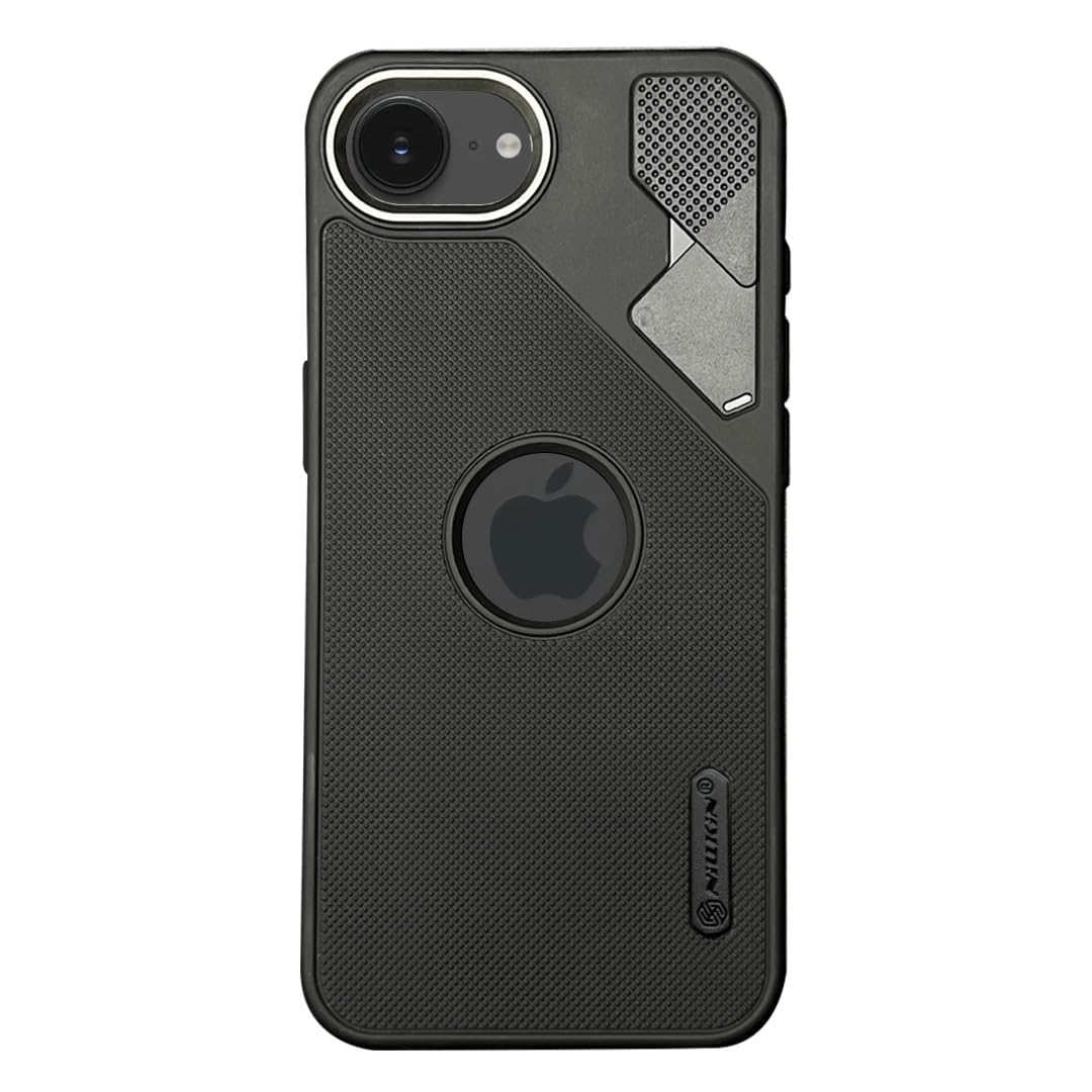 NIUKIN Fancy Super Frosted Dotted Case with Camera Ring for iPhone 17e