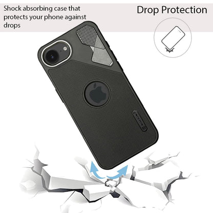 NIUKIN Fancy Super Frosted Dotted Case with Camera Ring for iPhone 17e