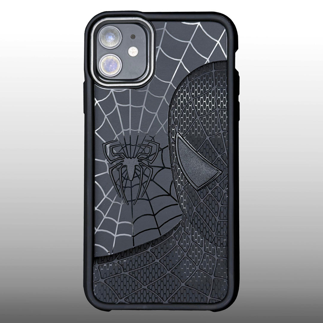 Sp Superhero Web Case with Metallic Camera Ring for iPhone 11