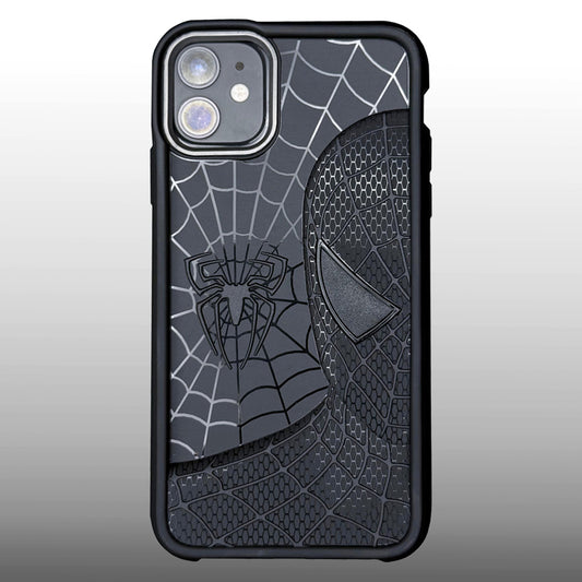 Sp Superhero Web Case with Metallic Camera Ring for iPhone 11