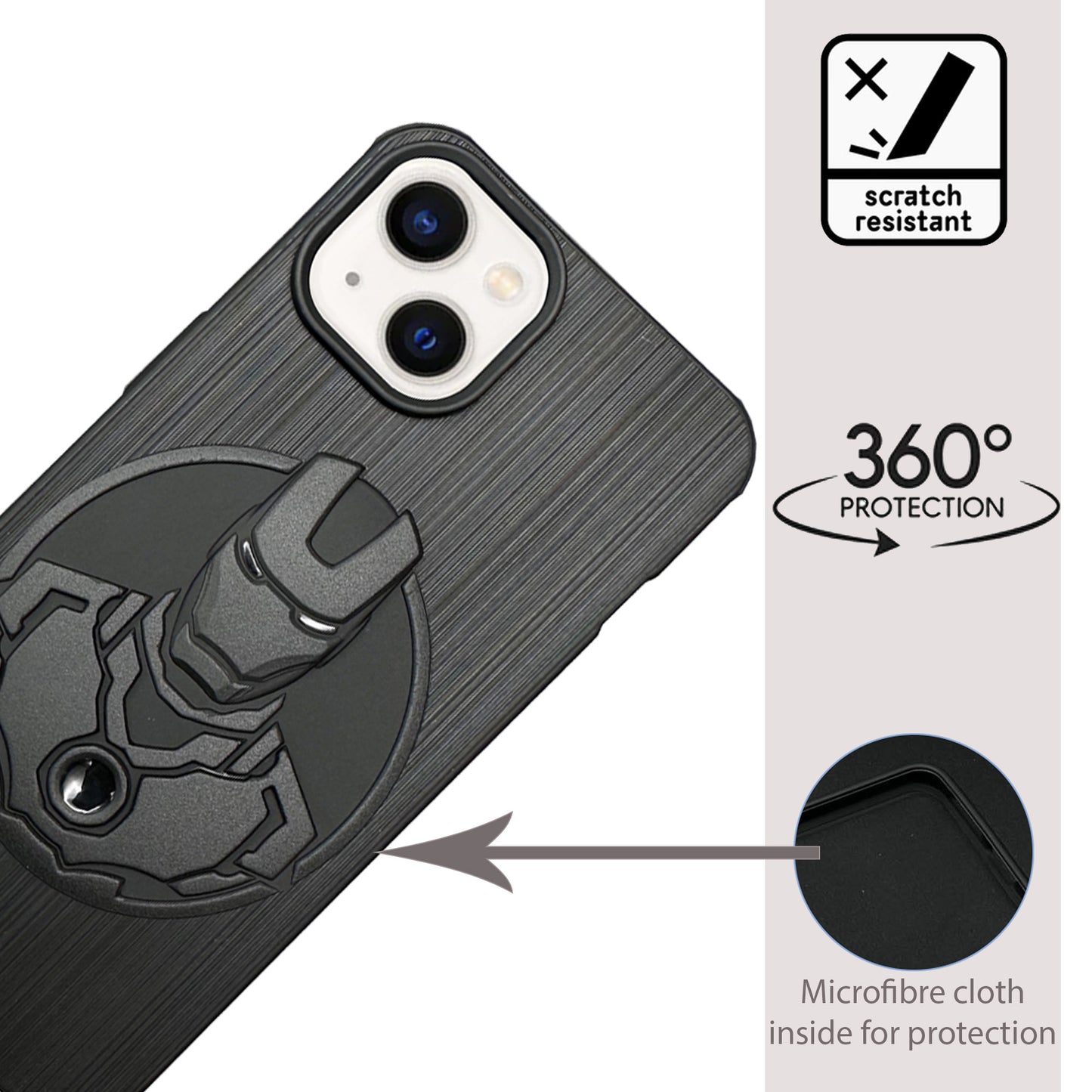 IR Superhero Shield Case for iPhone 13