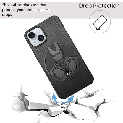 IR Superhero Shield Case for iPhone 15