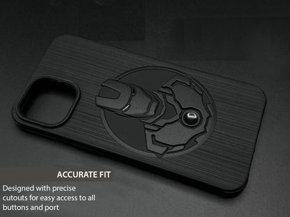 IR Superhero Shield Case for iPhone 15
