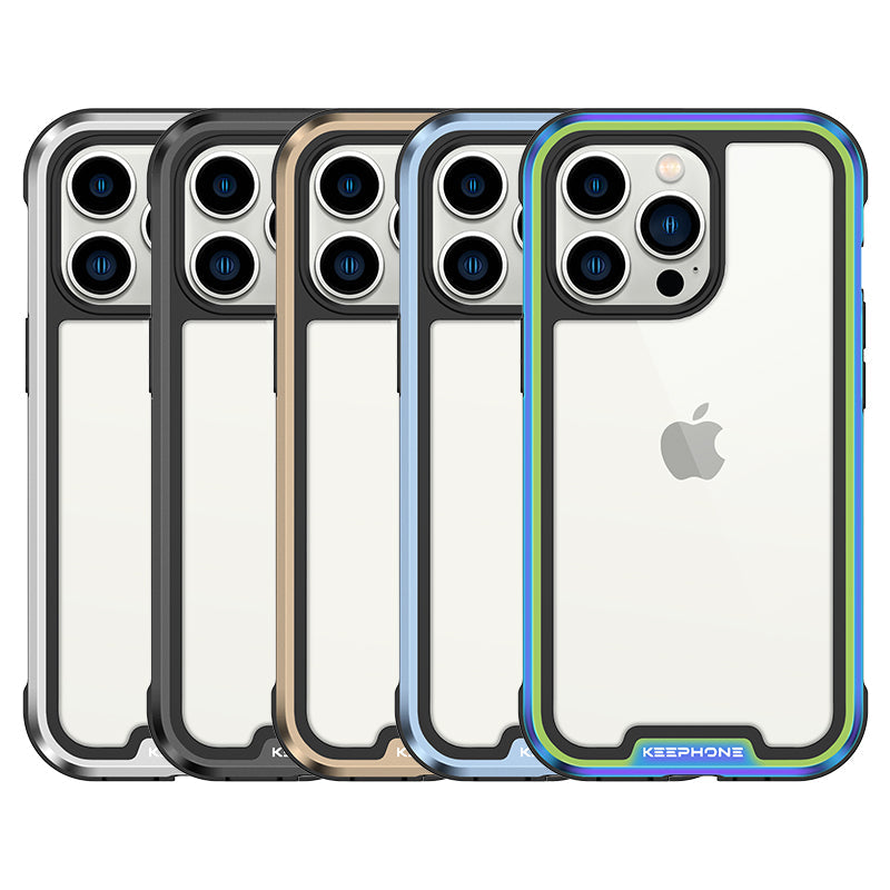 Keephone Transparent Defensive Case for iPhone 14 Pro