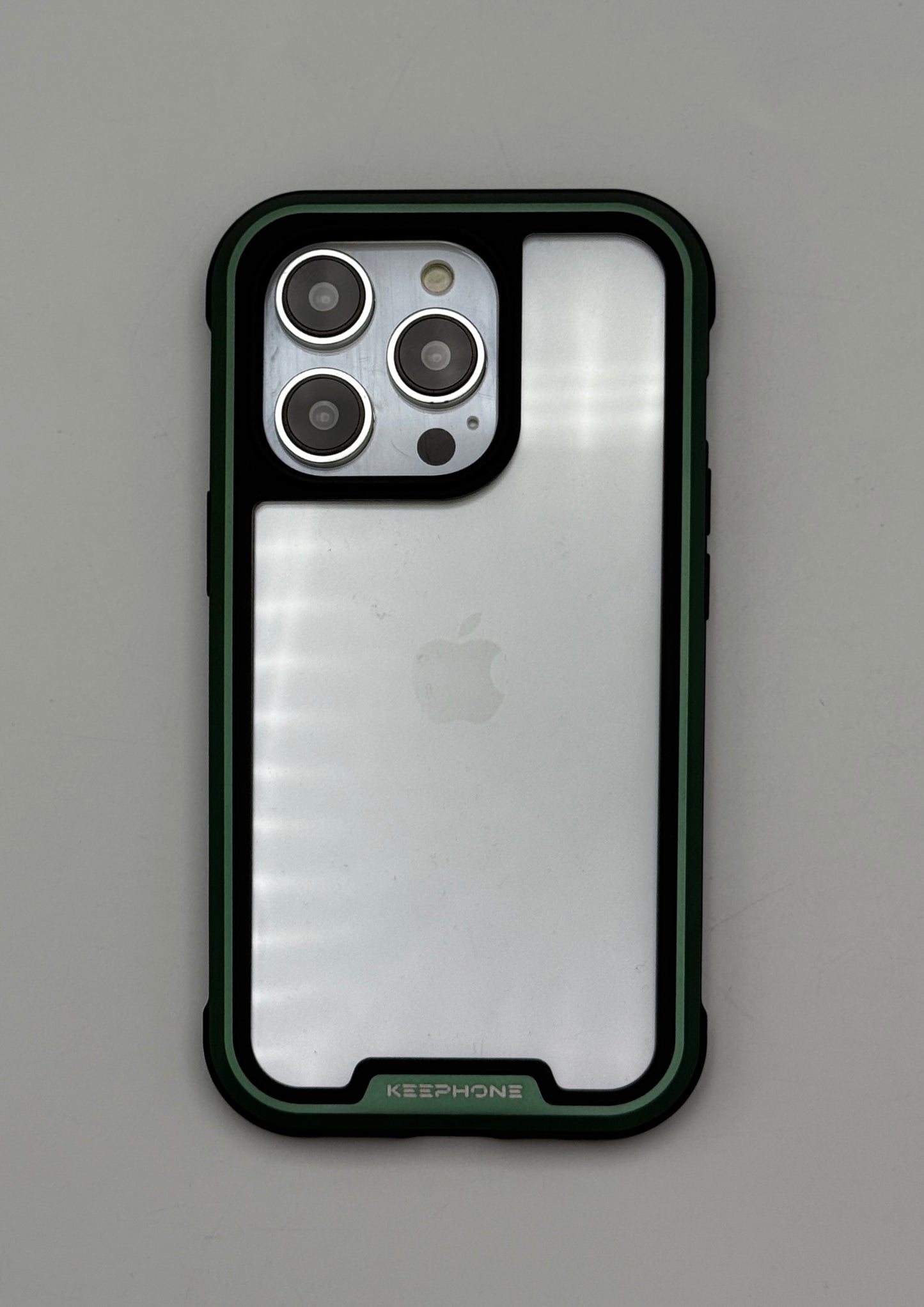 Keephone Transparent Defensive Case for iPhone 14 Pro