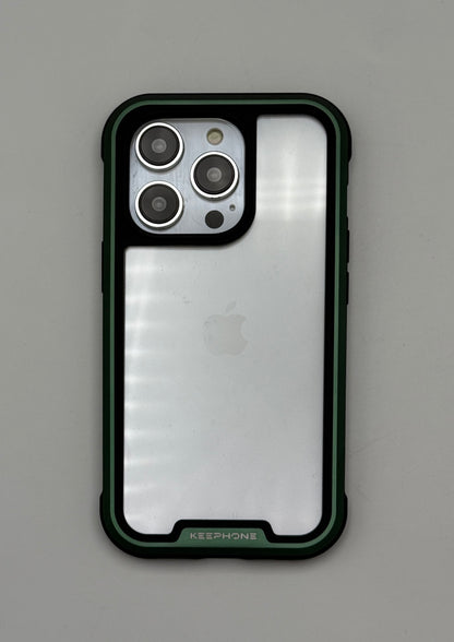 Keephone Transparent Defensive Case for iPhone 14 Pro