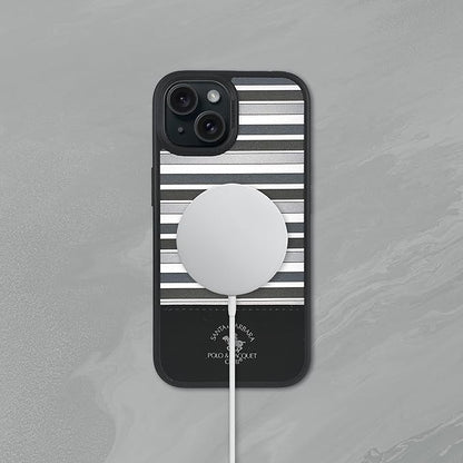 Santa Barbara Polo & Racquet Club Isaac Series Leather Case for iPhone 16 Pro Max