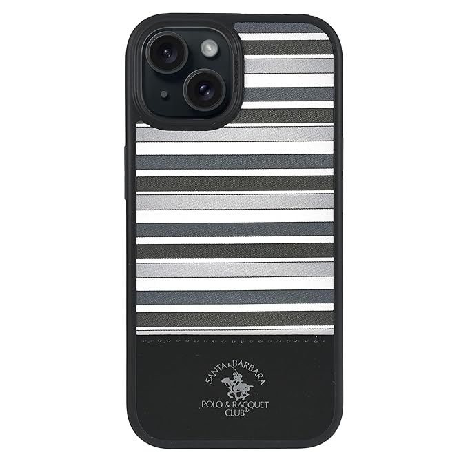 Santa Barbara Polo & Racquet Club Isaac Series Leather Case for iPhone 16 Pro Max
