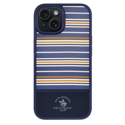 Santa Barbara Polo & Racquet Club Isaac Series Leather Case for iPhone 16 Pro Max