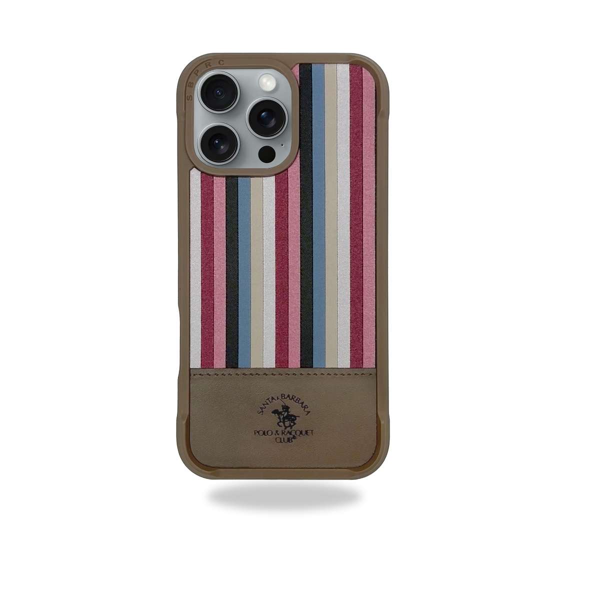 Santa Barbara Polo & Racquet Club Isaac Series Leather Case for iPhone 16 Pro Max