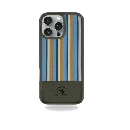 Santa Barbara Polo & Racquet Club Isaac Series Leather Case for iPhone 16 Pro Max