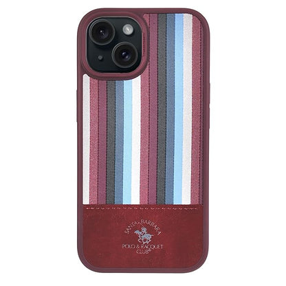 Santa Barbara Polo & Racquet Club Isaac Series Leather Case for iPhone 16 Pro Max