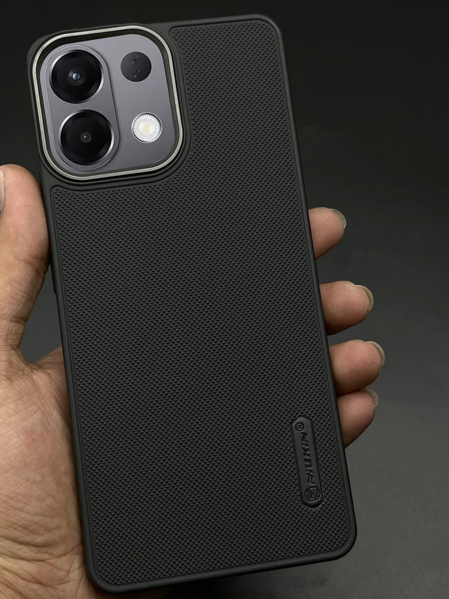 NIUKIN Super Frosted Dotted Case with Camera Ring for Oppo K13