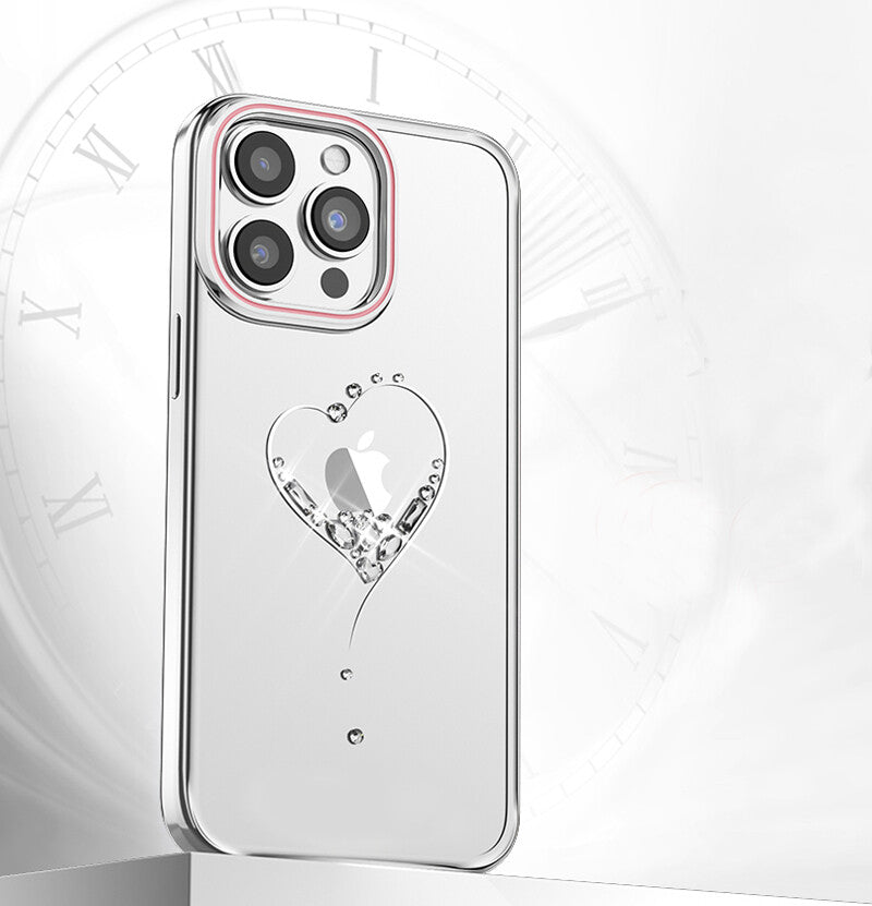 Kingxbar Diamond Transparent Case for iPhone 14 Plus