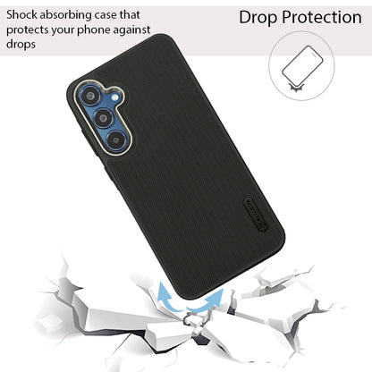 NIUKIN Super Frosted Dotted Case with Camera Ring for Samsung M35