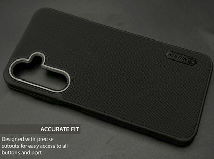 NIUKIN Super Frosted Dotted Case with Camera Ring for Samsung M35