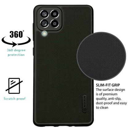 NIUKIN Super Frosted Dotted Case for Samsung M53 5G