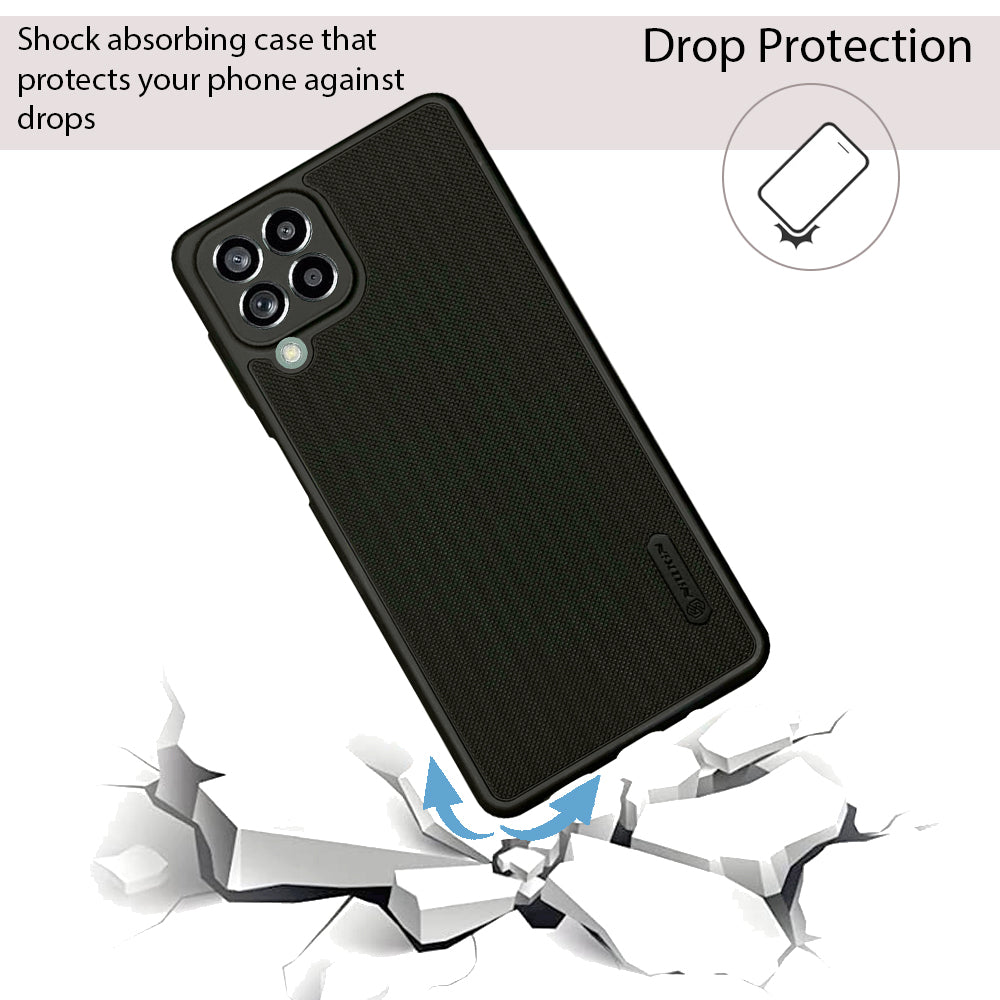 NIUKIN Super Frosted Dotted Case for Samsung M53 5G