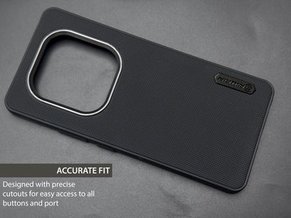 NIUKIN Super Frosted Dotted Case with Camera Ring for Realme Narzo 70 Turbo