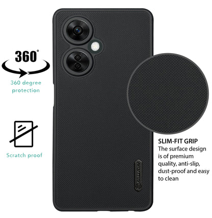 NIUKIN Super Frosted Dotted Case for Oneplus Nord CE 3 Lite
