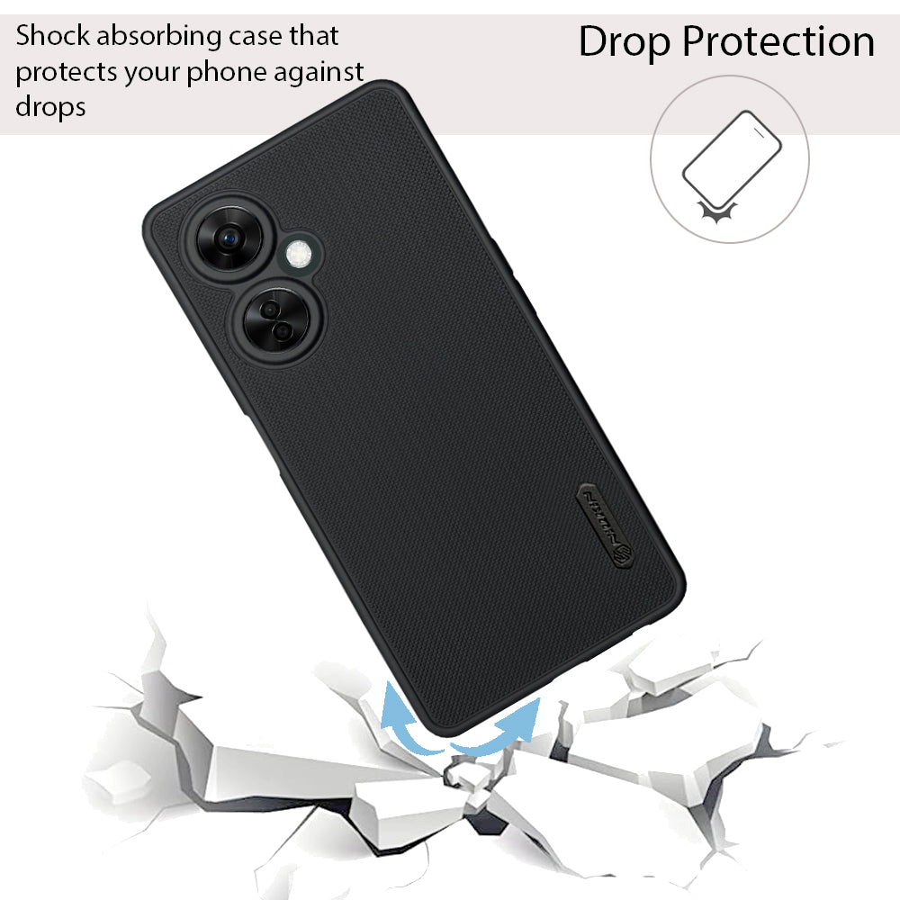 NIUKIN Super Frosted Dotted Case for Oneplus Nord CE 3 Lite