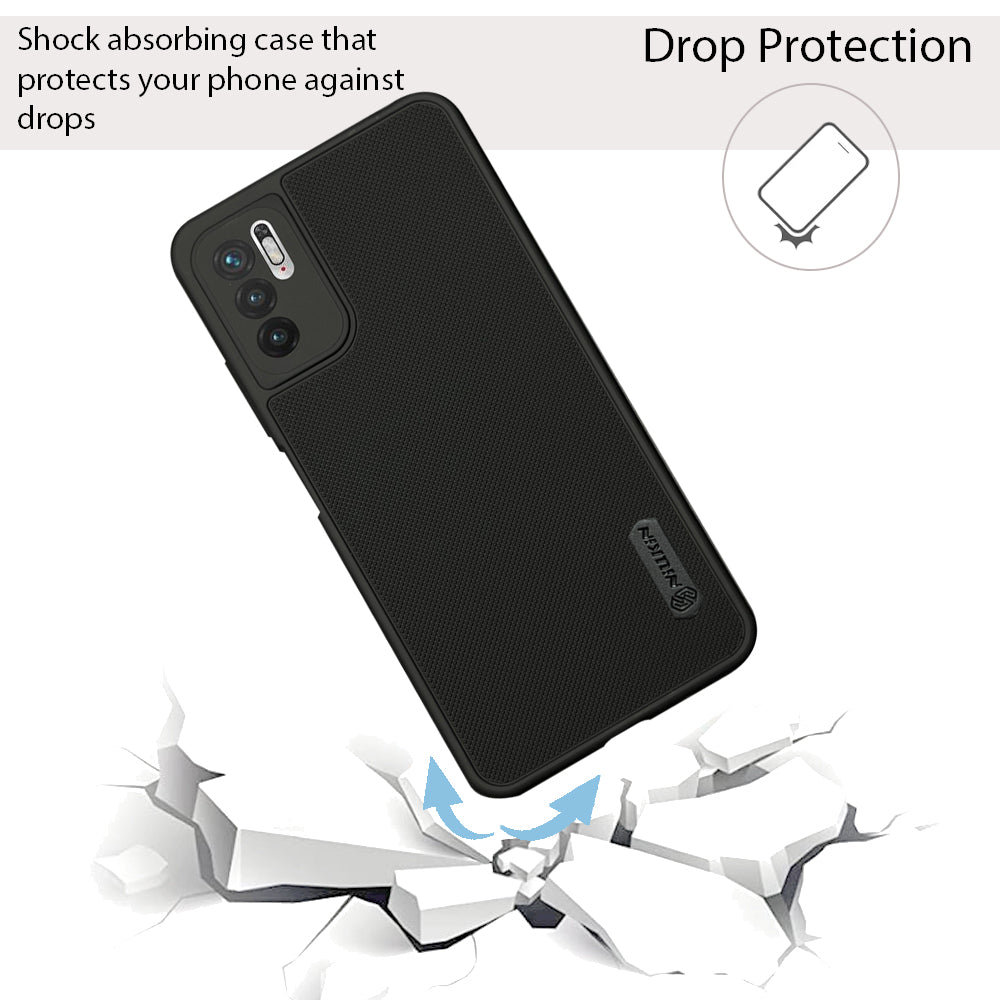 NIUKIN Super Frosted Dotted Case for Xiaomi Note 10T