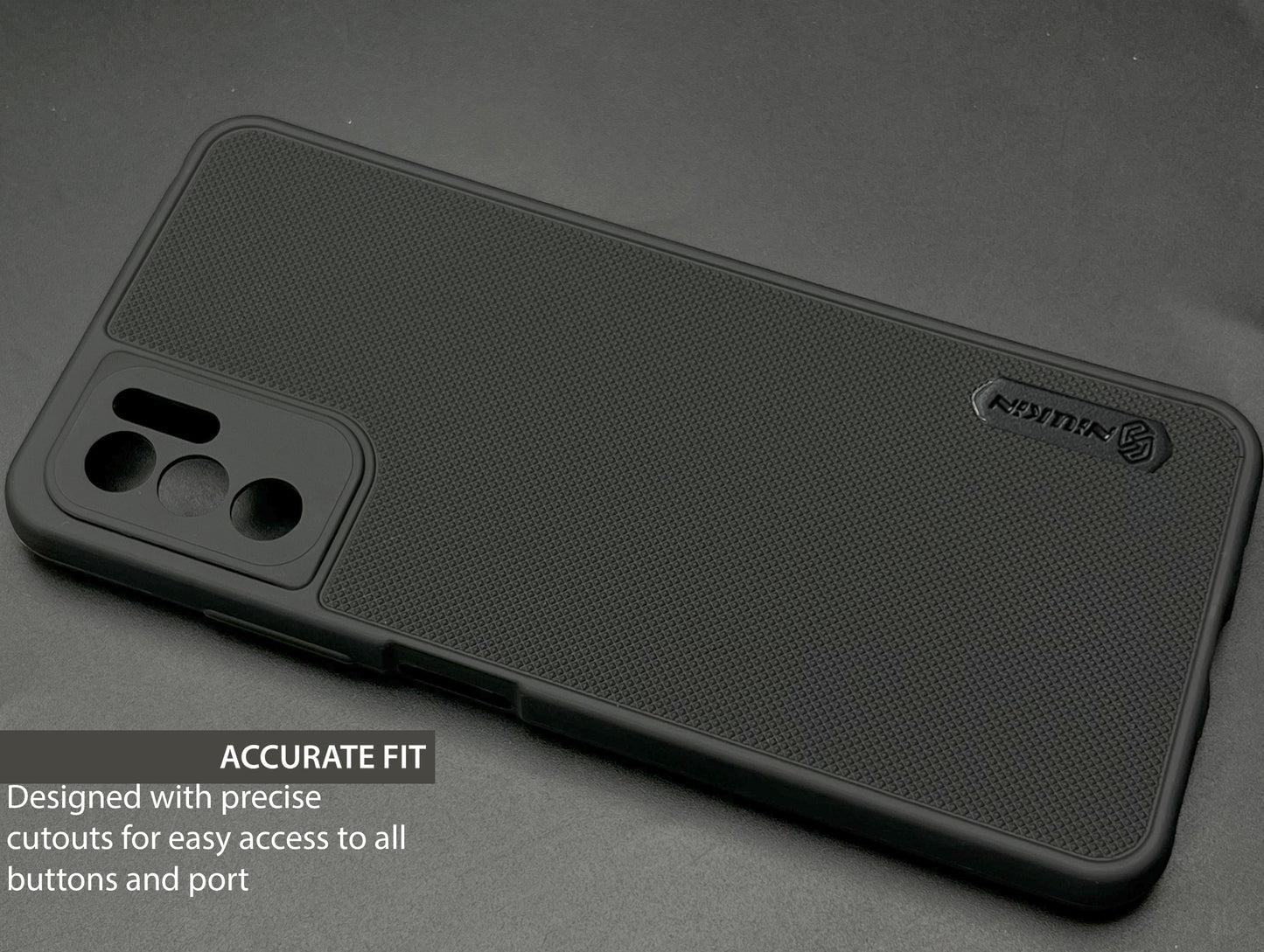 NIUKIN Super Frosted Dotted Case for Xiaomi Note 10T